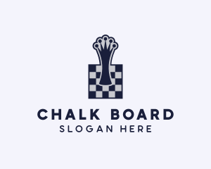 Chess Piece Board logo design