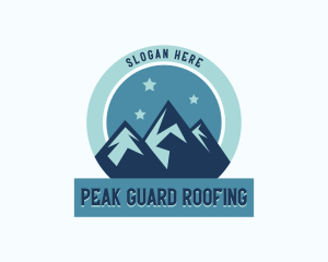 Peak Mountain Summit logo design