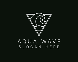 Ocean Sea Waves logo design