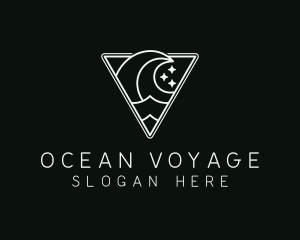 Ocean Sea Waves logo design