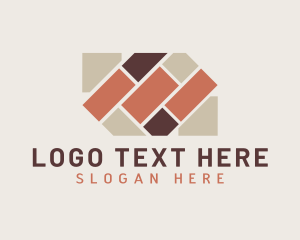 Floor - Brick Tile Flooring logo design