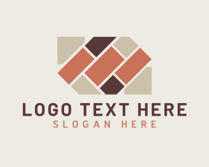 Brick Tile Flooring Logo