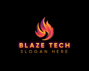 Blaze - Blaze Fire Flame logo design