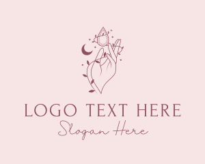 Luxury - Precious Hand Jewelry logo design