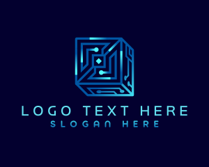 Application - Technology Cube Software logo design