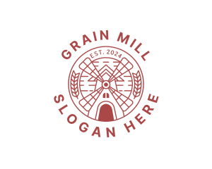 Harvest Flour Mill logo design