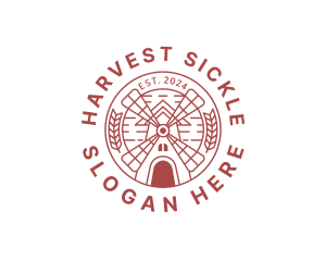 Harvest Flour Mill logo design