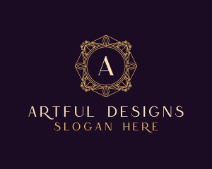 Elegant Frame Ornament logo design