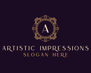 Elegant Frame Ornament logo design