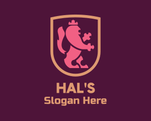 Royal Lion Sigil Logo