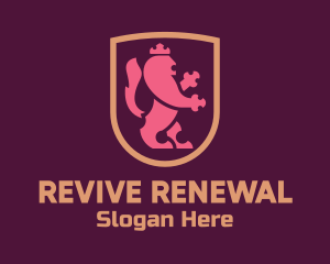 Royal Lion Sigil Logo