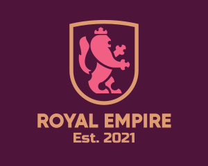 Royal Lion Sigil logo design