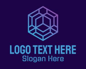 Polygon Tech Startup Logo