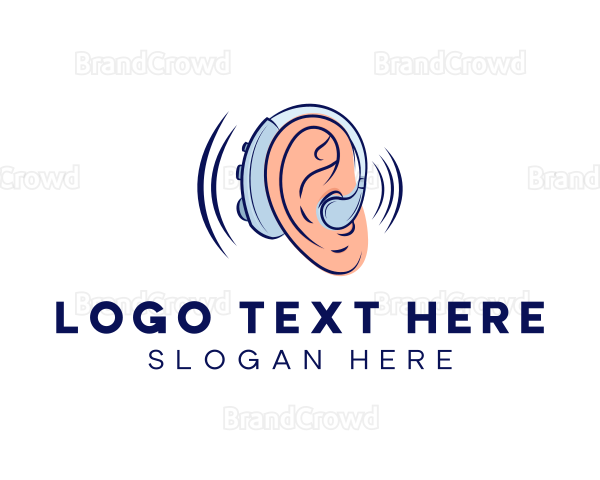 Hearing Aid Device Logo