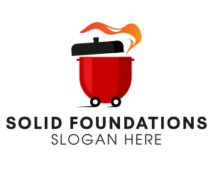 On The Go - Hotpot Soup Delivery logo design