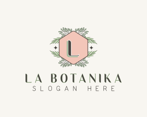 Ornamental Leaf Garden logo design