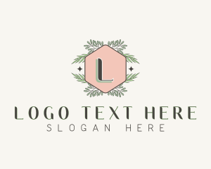 Wreath - Ornamental Leaf Garden logo design
