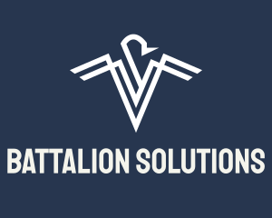 Battalion - Eagle Wing Military logo design