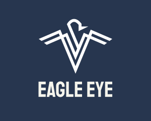 Eagle Wing Military  logo design