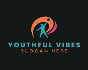 Youth - Person Youth Foundation logo design