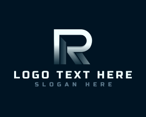 Creative Industrial Letter R logo design