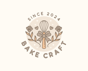 Confectionery Baking Whisk logo design