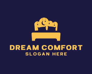 Pillow - Bedroom Furniture Bed logo design