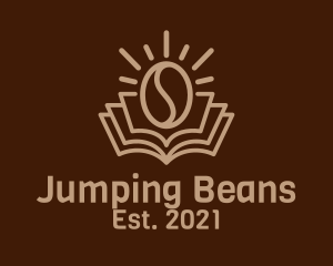 Coffee Bean Book logo design