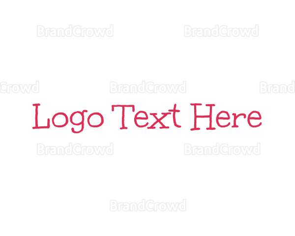 Child Handwriting Scrapbook Logo