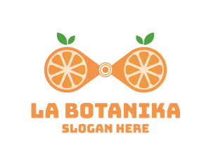 Orange Fruit Binoculars Logo