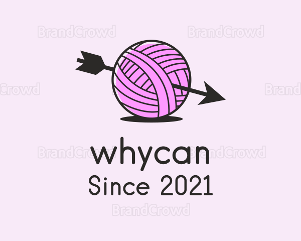 Arrow Yarn Ball Logo