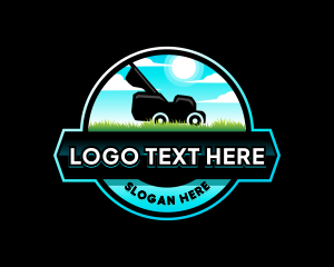 Gardening - Lawn Mower Maintenance logo design