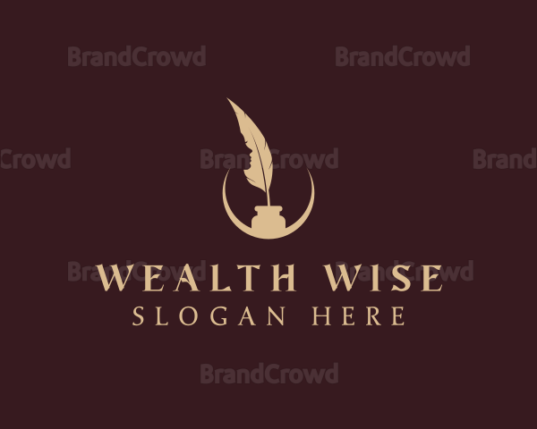 Law Feather Quill Logo