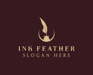 Quill - Law Feather Quill logo design