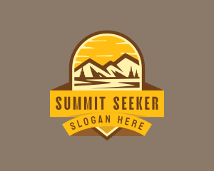 Mountain Summit Exploration logo design