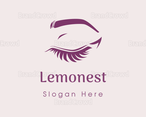 Pretty Eyelashes Salon Logo