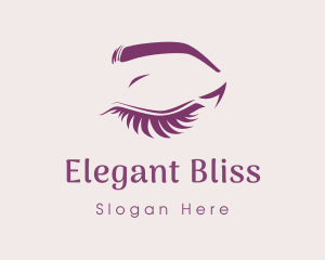 Pretty Eyelashes Salon Logo