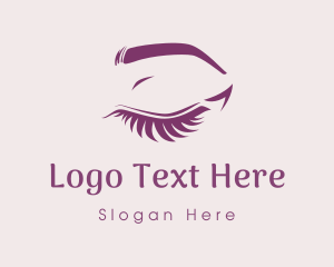 Pretty - Pretty Eyelashes Salon logo design