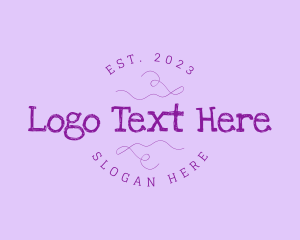 Watercolor - Quirky Textured Business logo design
