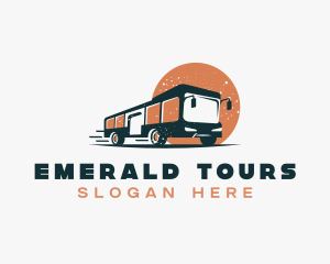 Bus Tour Commuter logo design