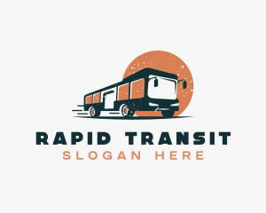 Bus Tour Commuter logo design