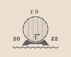 Liquor - Wooden Barrel Winery logo design