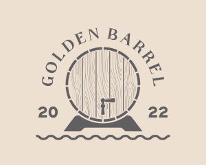 Wooden Barrel Winery logo design