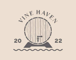 Wooden Barrel Winery logo design