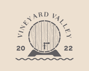 Winery - Wooden Barrel Winery logo design