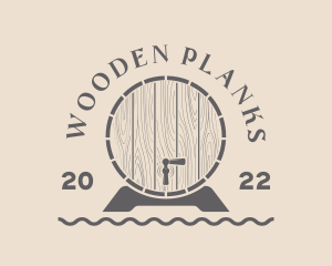 Wooden Barrel Winery logo design