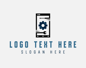 Developer - Cell Phone Technician logo design