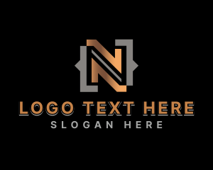 Letter N - Startup Business Modern Letter N logo design