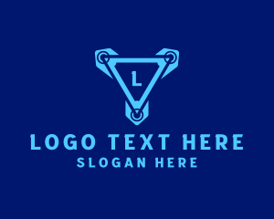 Blue - Cyber Safety Security Shield logo design
