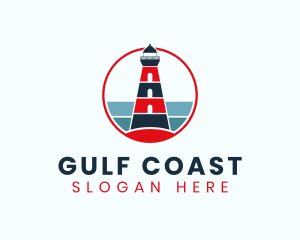 Lighthouse Coast Tower logo design